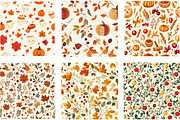 Cozy Fall Digital Paper, a Pattern Graphic by Designking (Thumbnail 3 of 4)