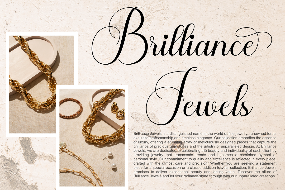 Garselyna - Elegant Calligraphy Font, a Script Font by Imiftype Studio (Photo 3 of 10)