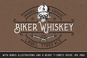 Biker Whiskey, a Symbol Font by VozzyStock (Thumbnail 1 of 9)