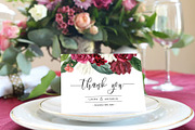 Thank You Card, an Invitation Template by ShineOnWedding (Thumbnail 7 of 11)