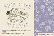Wildflower Memories 110 Illustration, a Decorative Illustration by JuliBelushi (Thumbnail 1 of 9)