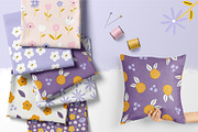Spring Garden - Patterns and Clipart, an Illustration by Nova Studio (Thumbnail 5 of 12)