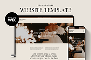 Website Template for Photographers, a Wix Template by Ton Rêve Design Studio (Thumbnail 1 of 8)