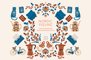 Nordic Feeling, Scandinavian Art, an Animal Illustration by Chus Moreno Studio (Thumbnail 2 of 16)