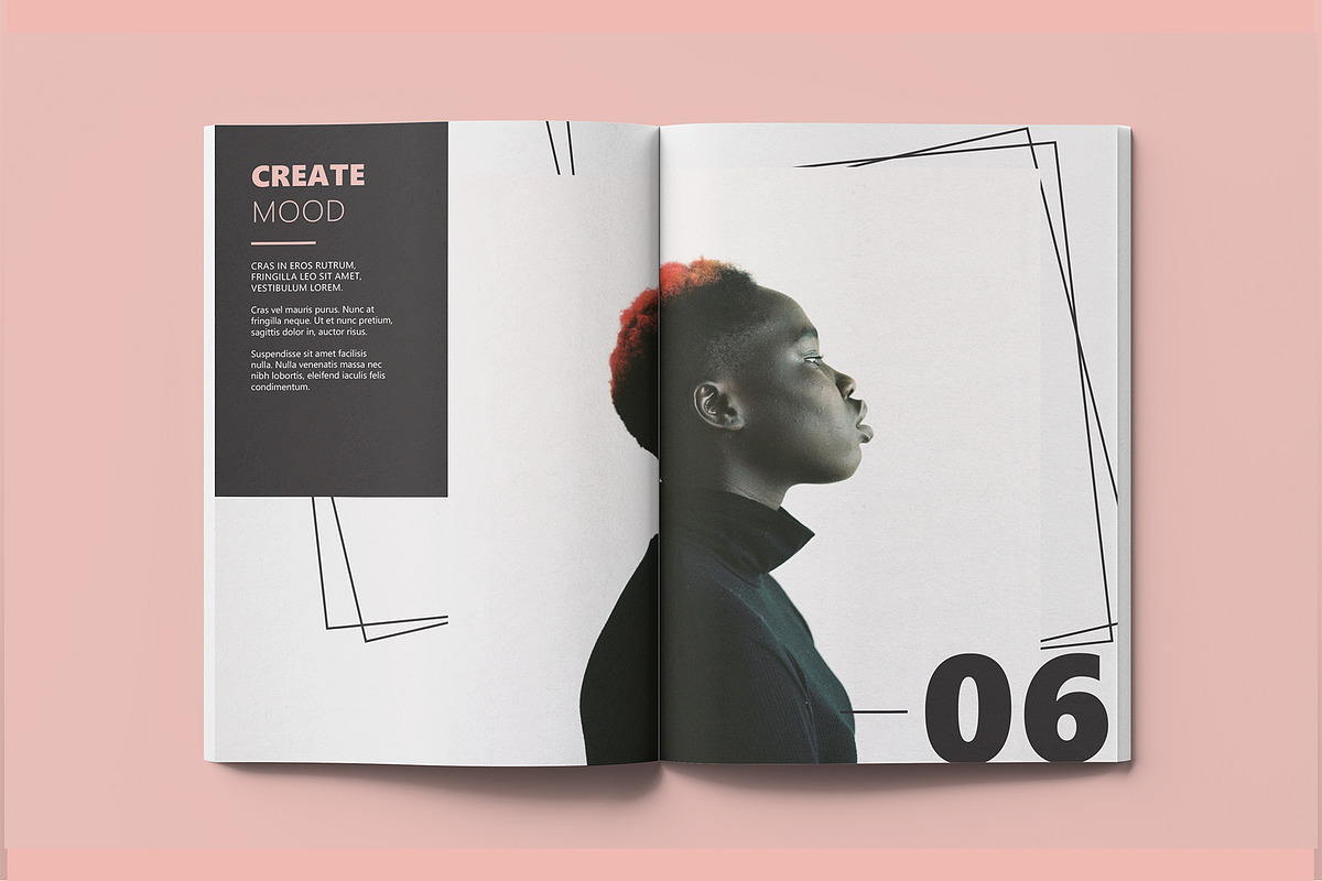 Vintage Retro Fashion Magazine, a Magazine Template by Brand Square (Photo 10 of 12)