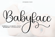 Babyface, a Handwritten Font by FreshTypeINK (Thumbnail 1 of 8)
