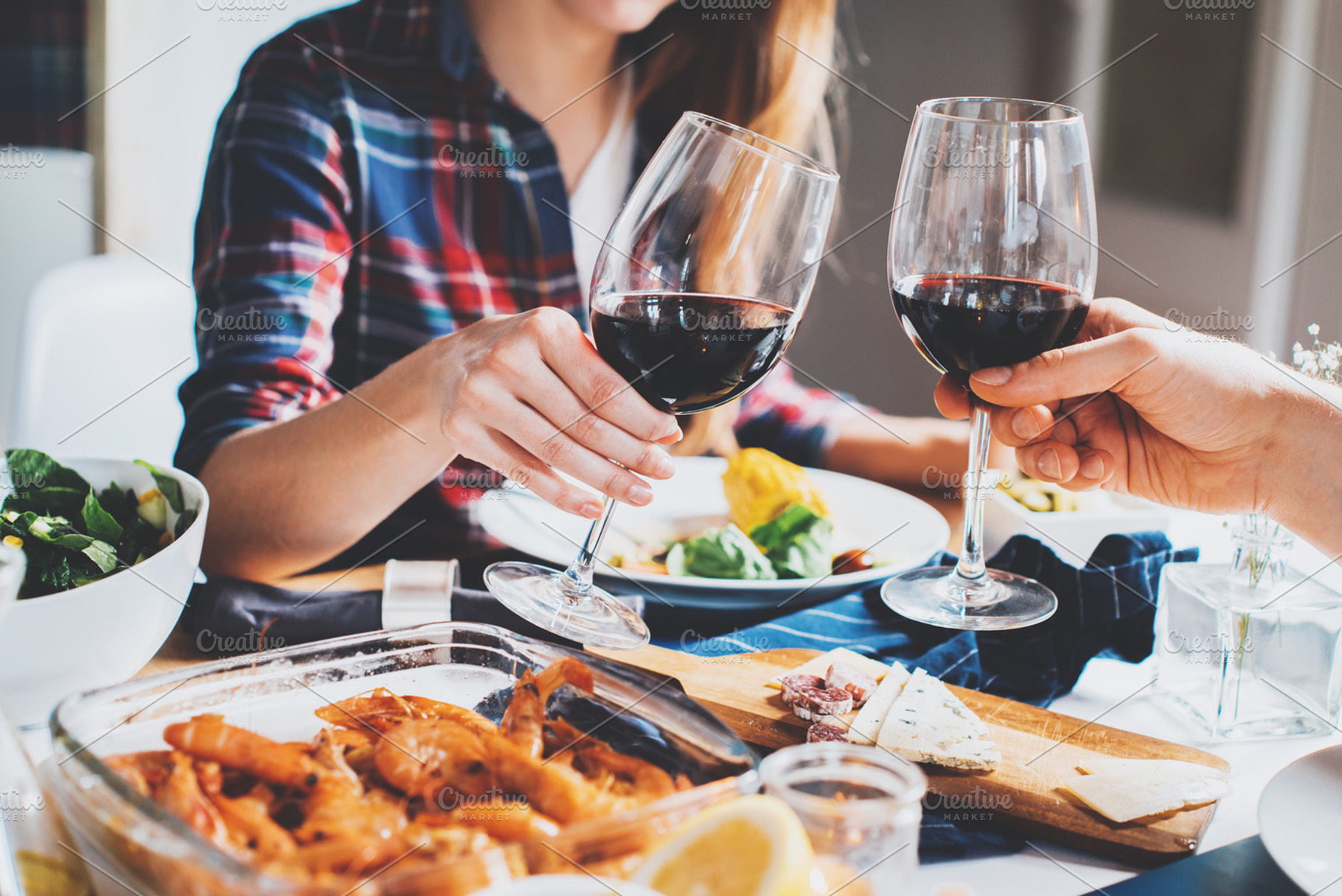 Best friends cheering, a Food & Drink Photo by ImYanis