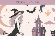 Big Halloween Silhouette Vector Set, an Object Graphic by Elena Naumchenkova (Thumbnail 3 of 3)