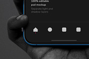 Phone Mockup - Hand Holding Android, an iPhone Mockup by Avelina Studio (Thumbnail 3 of 3)