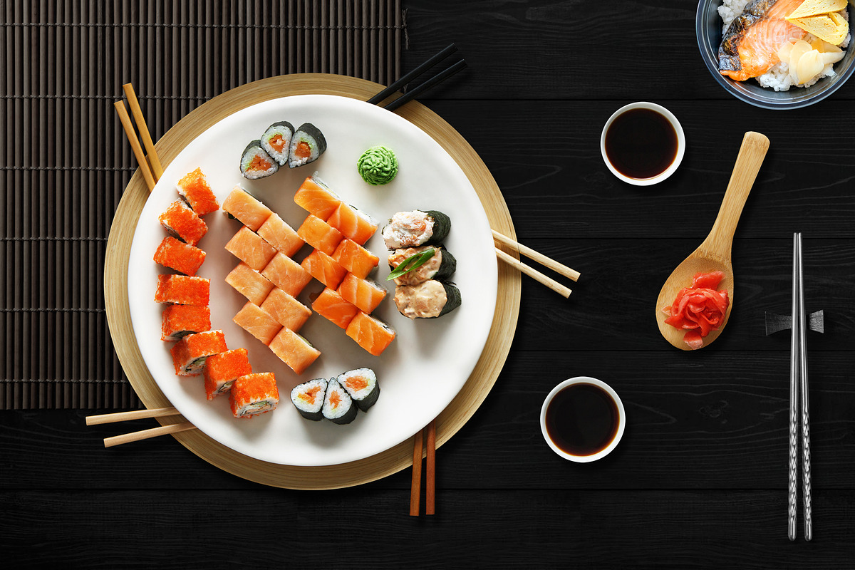Sushi Mockup Template Creator, a Cups & Container Mockup by PSD Market (Photo 5 of 17)