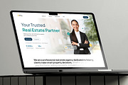 Privity Property - Real Estate Agent, a Landing Page Template by Font Kingdom (Thumbnail 2 of 5)