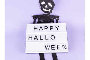 Happy halloween greetings on