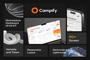 Campify Marketplace Dashboard UI KIT, an UI Kit Template by Creative Perspective (Thumbnail 2 of 7)