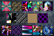 Glitch Psychedelic 11. Digital Paper, a Texture Illustration by KENO Mascots (Thumbnail 3 of 9)