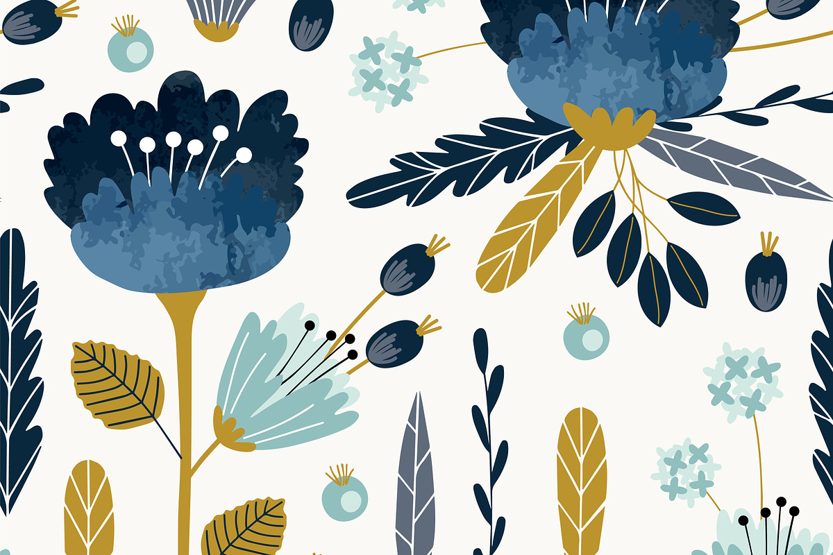 New Garden. Autumn floral collection, a Decorative Illustration by lokko studio (Photo 4 of 4)