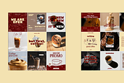 18 Editable Template Canva for Coffe, a Social Media Template by paulapedrazzini (Thumbnail 8 of 8)