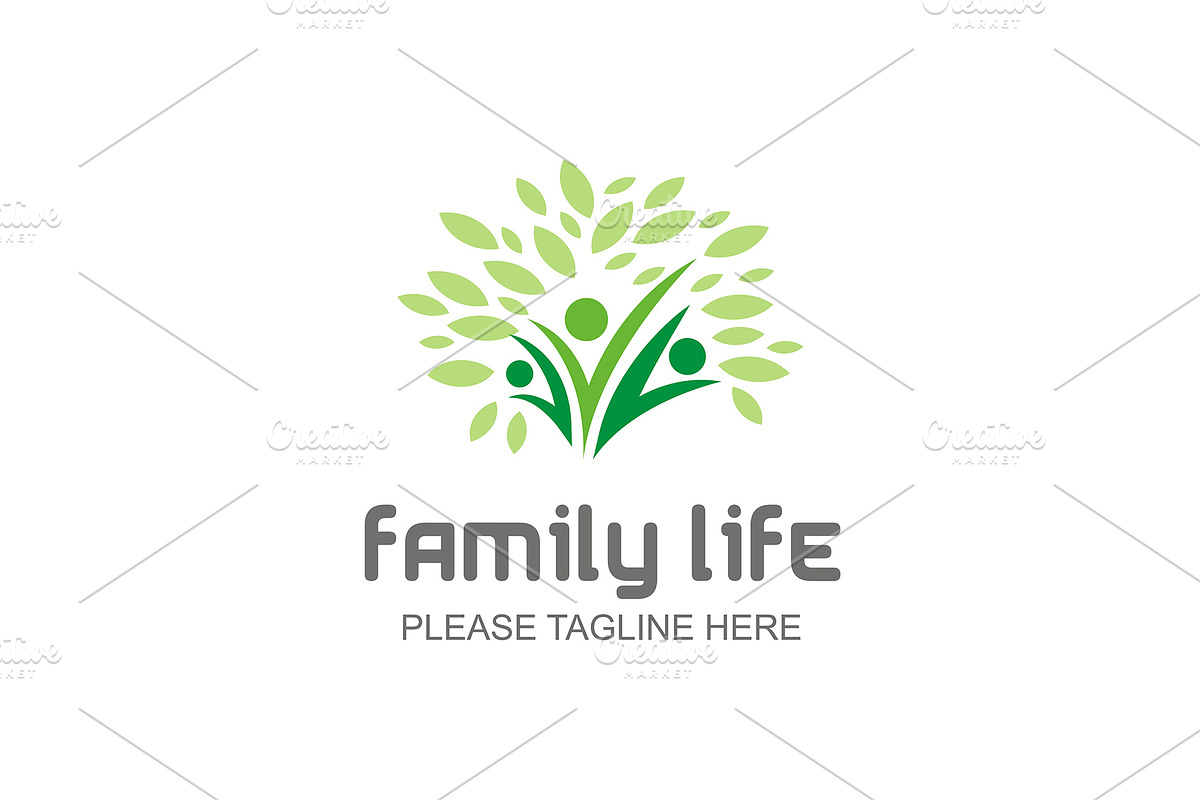 20 Logo Family Life Templates Bundle, a Branding & Logo Template by Friendesigns (Photo 4 of 21)