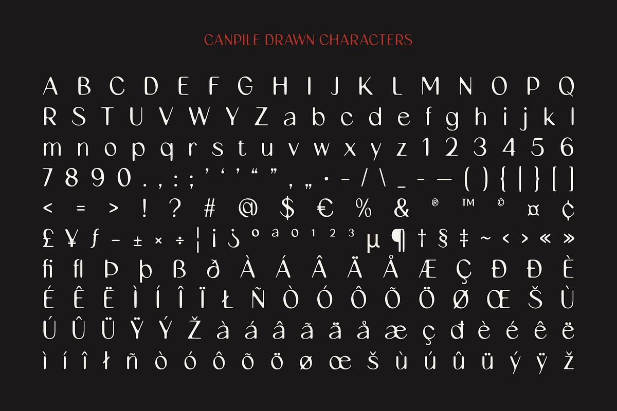 Canpile Drawn, a Sans Serif Font by Craft Supply Co. (Photo 8 of 8)