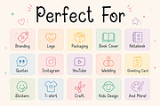 Bibabo – Cute Handwritten Font, a Handwritten Font by Wow Magic (Thumbnail 5 of 5)