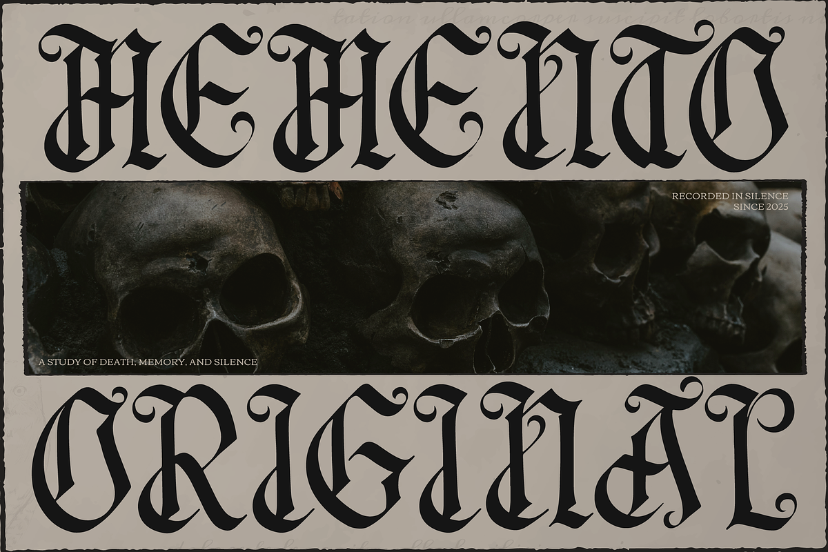 Rexstorm | Blackletter Typeface, a Blackletter Font by Denustudios (Photo 7 of 12)