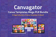 Canva Templates Mega PLR Bundle, a Social Media Template by Canvagator (Thumbnail 1 of 4)