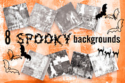 Ghostly People Digital Paper Pack, a Pattern Graphic by Liz Plummer (Thumbnail 1 of 8)