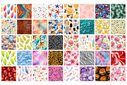 Seamless Pattern Mega Bundle, a Pattern Graphic by Forhadx5 (Thumbnail 8 of 18)