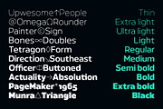 Meutas Font Family, a Sans Serif Font by trustha (Thumbnail 7 of 15)