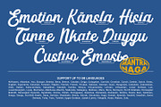 MN Managa Script - Handwritten Font, a Script Font by Mantra Naga (Thumbnail 10 of 15)