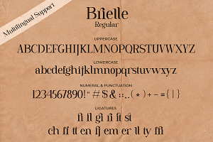 Brielle - Serif