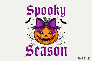 Spooky Season Png, Retro Halloween, an Illustration by Watercolor design