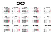 Calendar 2025, 2026 and 2032, a Graphic by Volyk (Thumbnail 3 of 7)