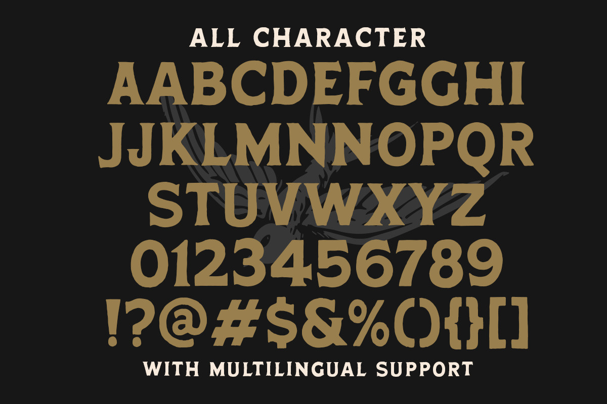 Misanco Organic Display Font, a Serif Font by Letterhend Studio (Photo 6 of 9)