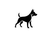 Dog Portrait Silhouette Bundle, an Illustration by jahid234 (Thumbnail 36 of 37)