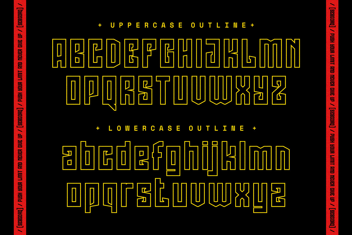 NCL Sebgorq - Urban Font, a Sans Serif Font by Enxyclo Studio (Photo 14 of 19)