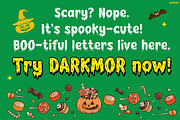 DARKMOR, a Font by Pinisi ART (Thumbnail 7 of 10)