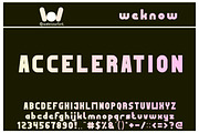 Most Famous font, a Font by weknow (Thumbnail 4 of 5)