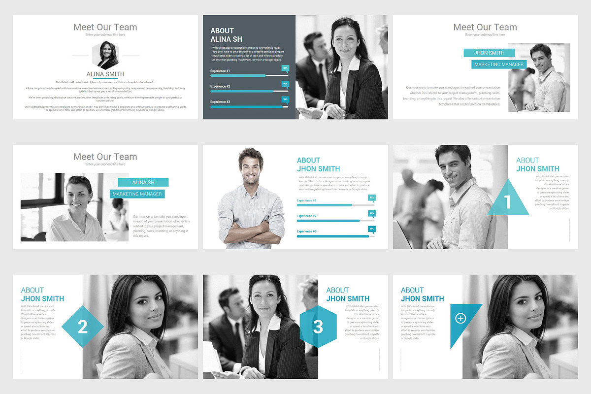 Best Minimal Keynote Template, a Presentation Template by SlideSalad (Photo 10 of 20)