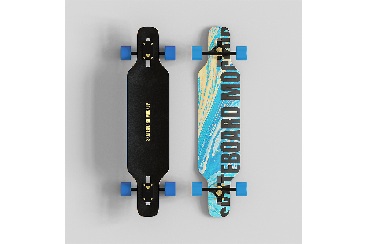 Longboard Mockup, a Product Mockup by Muhazdinata (Photo 3 of 4)