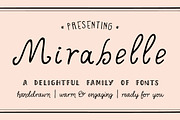 Mirabelle, a Script Font by Magpie Paper Works (Thumbnail 1 of 5)