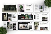 Cactus Minimalist - Plant Powerpoint, a Presentation Template by Deepslide Studio (Thumbnail 2 of 4)