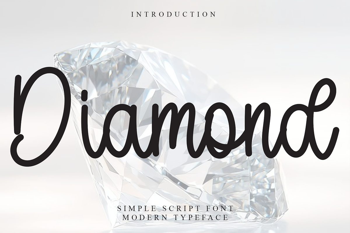 Diamond, a Handwritten Font by InermediaSTUDIO (Photo 1 of 7)
