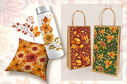 Fall Flowers: Autumn Watercolor Set, a Seasonal Illustration by Nadya Saen Art (Thumbnail 13 of 16)