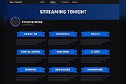 Banner Style Twitch & Kick Panels, an Object Graphic by Gear Store (Thumbnail 3 of 5)