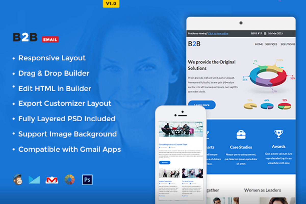 B2B Business Email + Builder Access, an Email Template by NancyS