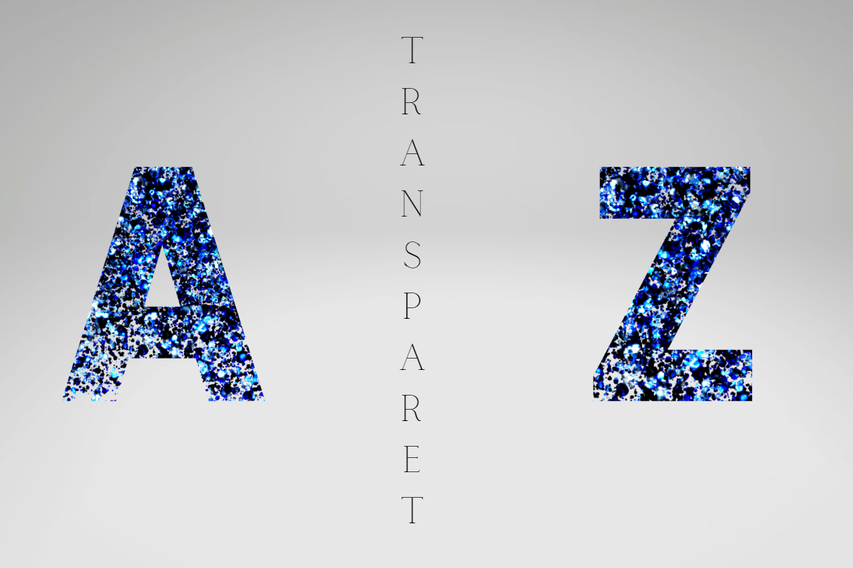 Sparkling Blue Alphabet Letters Png, an Illustration by tahananeart (Photo 2 of 3)