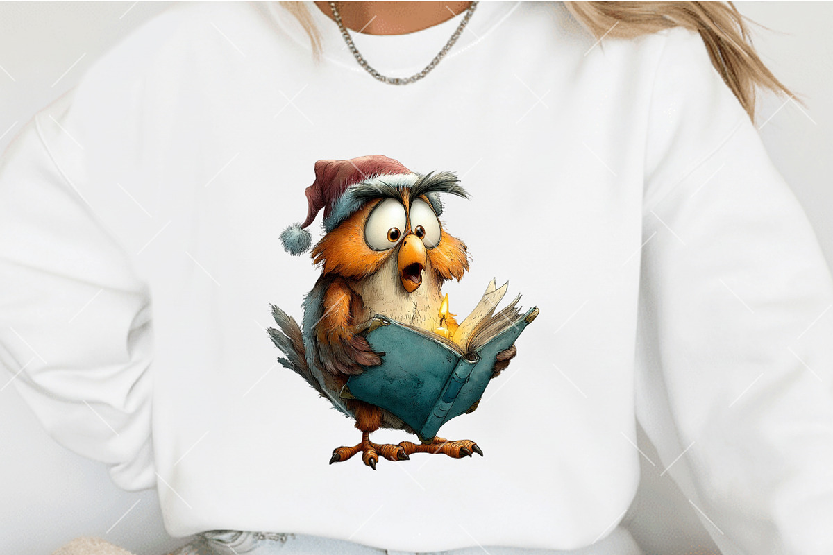 Christmas Animal Clipart, an Illustration by OK Design (Photo 6 of 6)