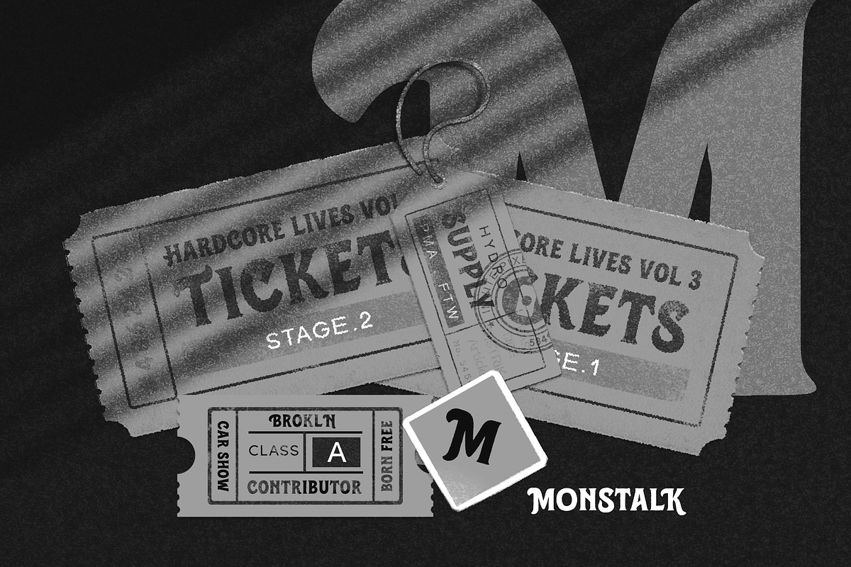 Monstalk Display, a Serif Font by Typia Nesia (Photo 10 of 10)