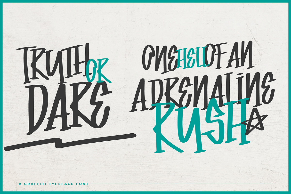 Union Lesson | Graffiti Typeface, a Handwritten Font by Denustudios (Photo 5 of 15)