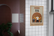 Brown Holiday BBQ Flyer Template, a Flyer Template by Bizz_District_Studio (Thumbnail 3 of 4)